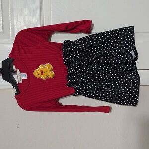 NWT Dream Girl Gingerbread Dress Size 3T